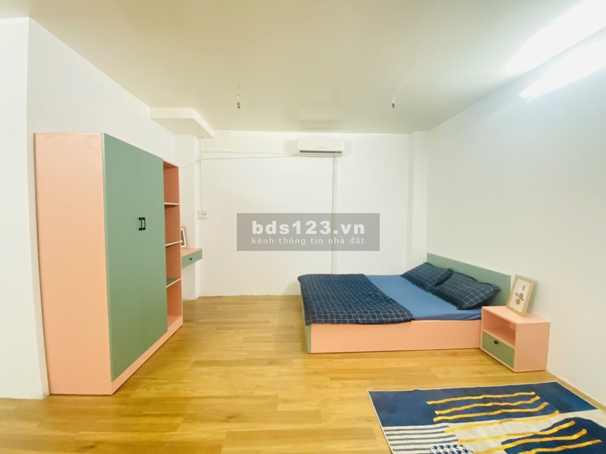 Studio 40m2, 1PN, đầy đủ tiện nghi. Dọn vào ở ngay.Giá: 5tr5 (tủ lạnh + sofa)