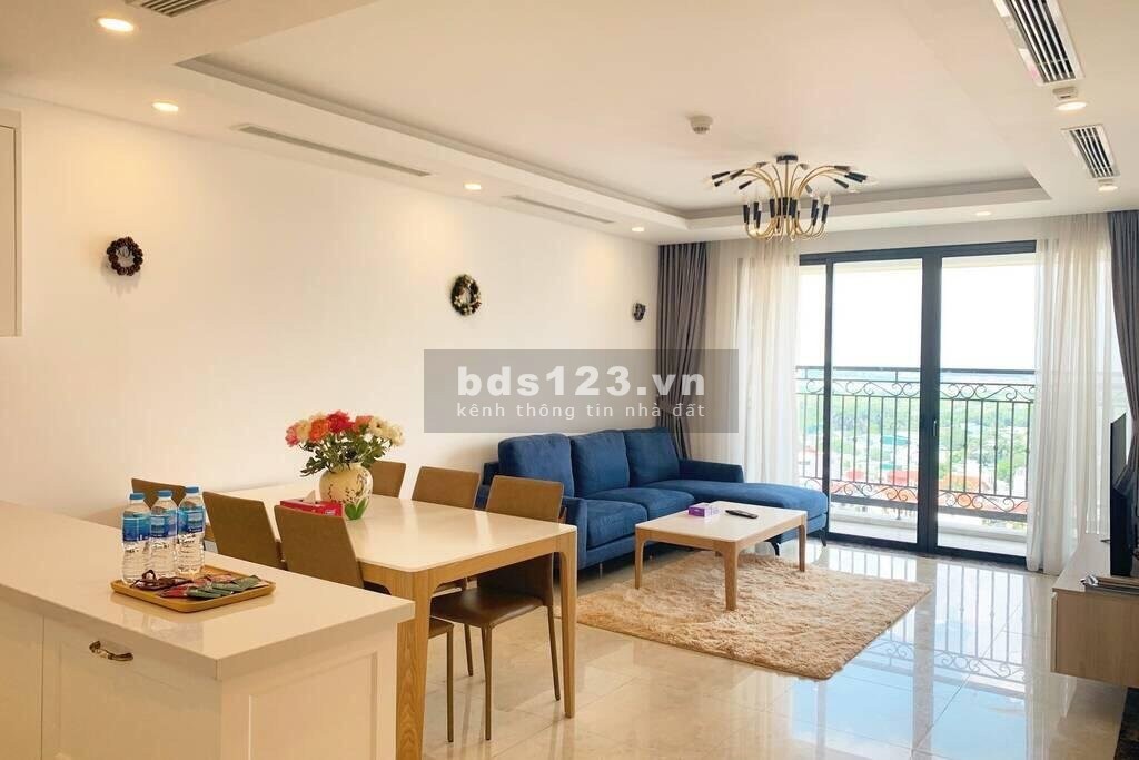 Cho thuê căn hộ Aqua Central 44 Yên Phụ 120m2, 3 phòng ngủ nội thất đầy đủ. LH 0969 866 063