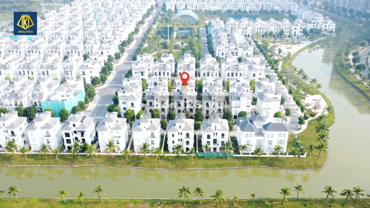 Bán biệt thự đơn lập 309m2 khu Vip Ngọc Trai nội thấ cao cấp giá 60.86 tỷ Vin Gia Lâm (0985941715)