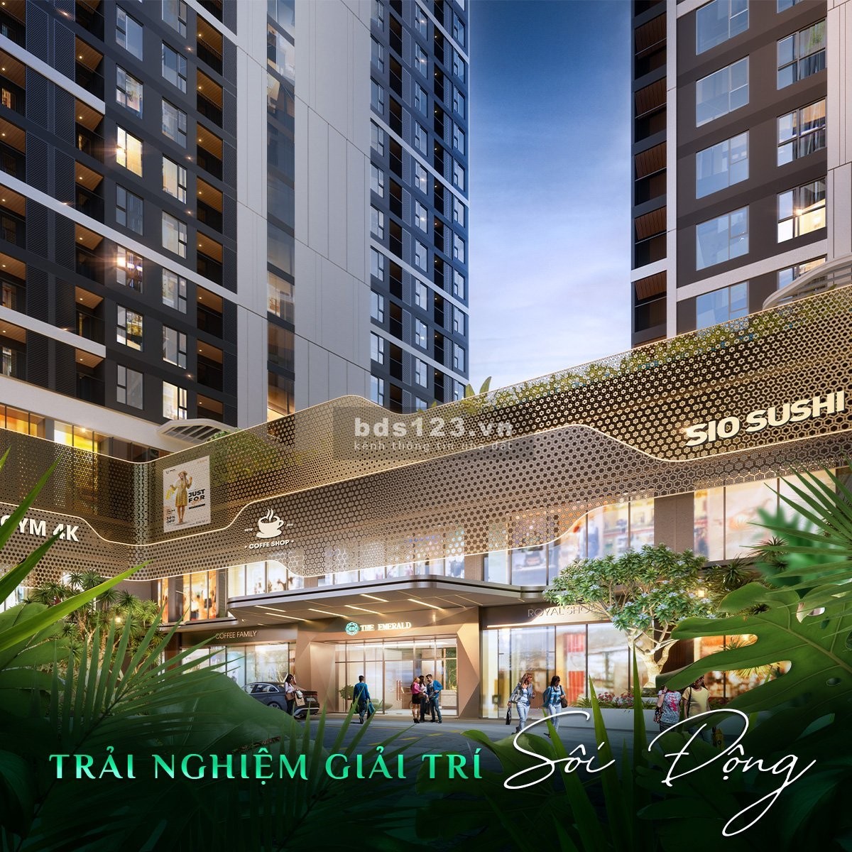 Căn hộ cao cấp The Emerald 68 Thuận An chất lượng vàng đáng đầu tư