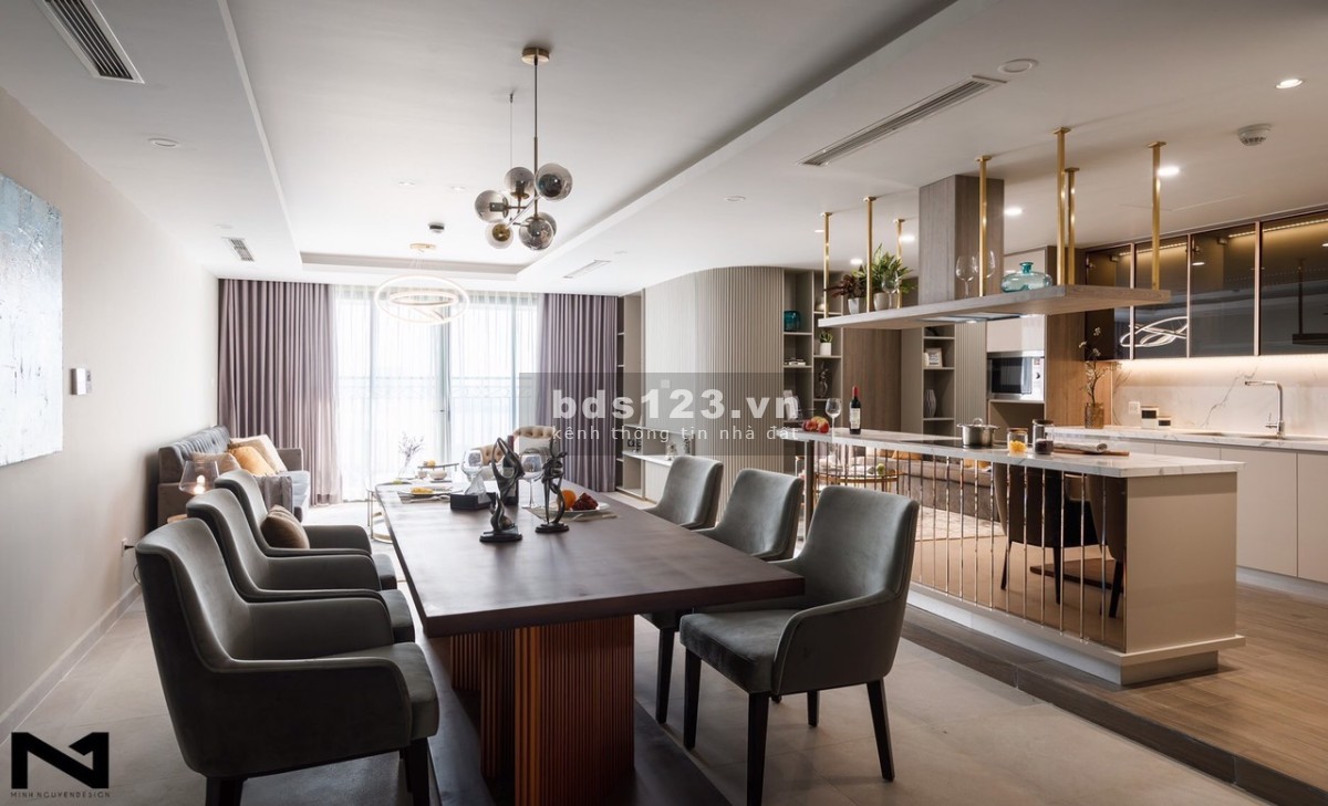 Căn hộ 120m2 3 phòng ngủ 2 vệ sinh nội thất mới đầy đủ tiện nghi giá nhỉnh 30tr/tháng