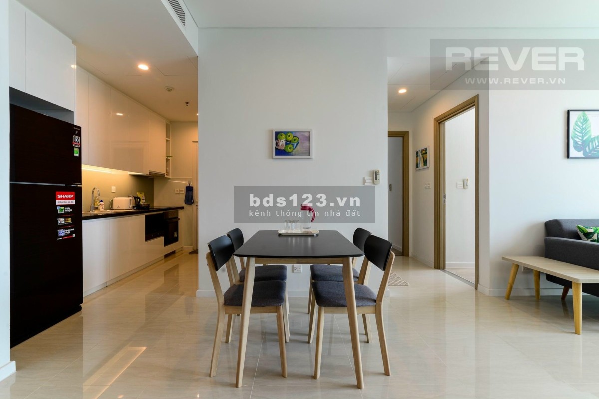 Cho thuê căn hộ chung cư Sadora Sala 2 phòng ngủ -full nội thất, view ngoài cực thoáng giá chỉ 22tr