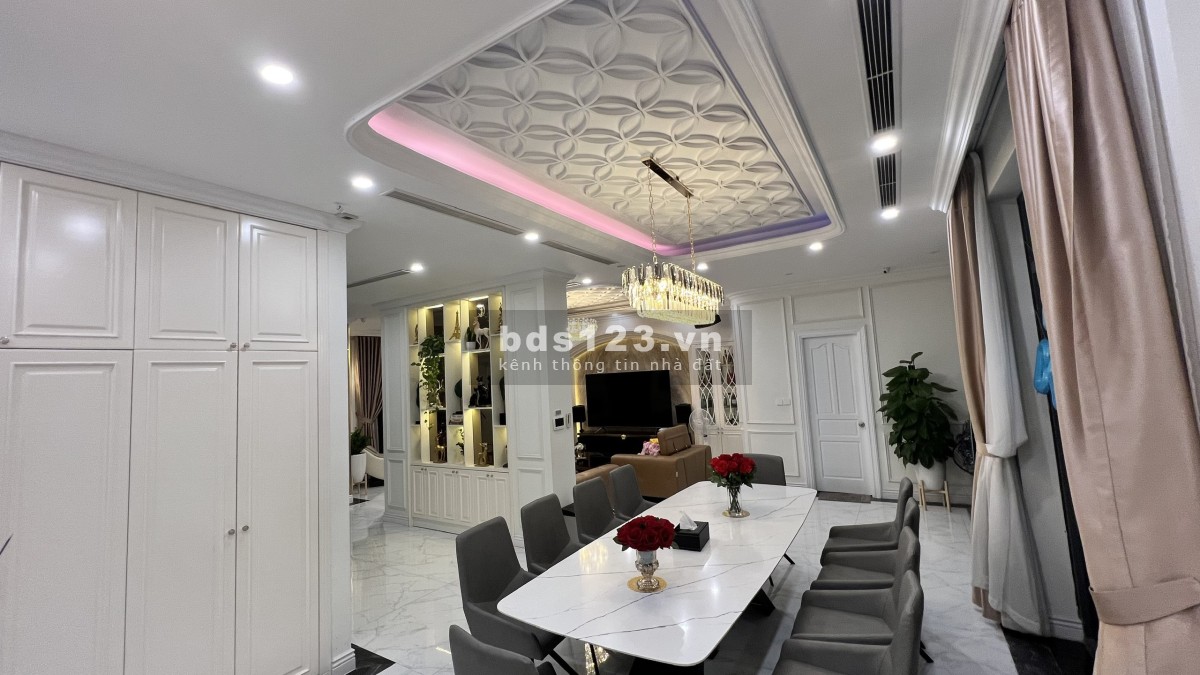 61 tỉ - Bán căn Siêu Biệt thự Đơn Lập Ngọc TRai hoàn thiện full đồ Vinhomes Ocean Park Gia Lâm