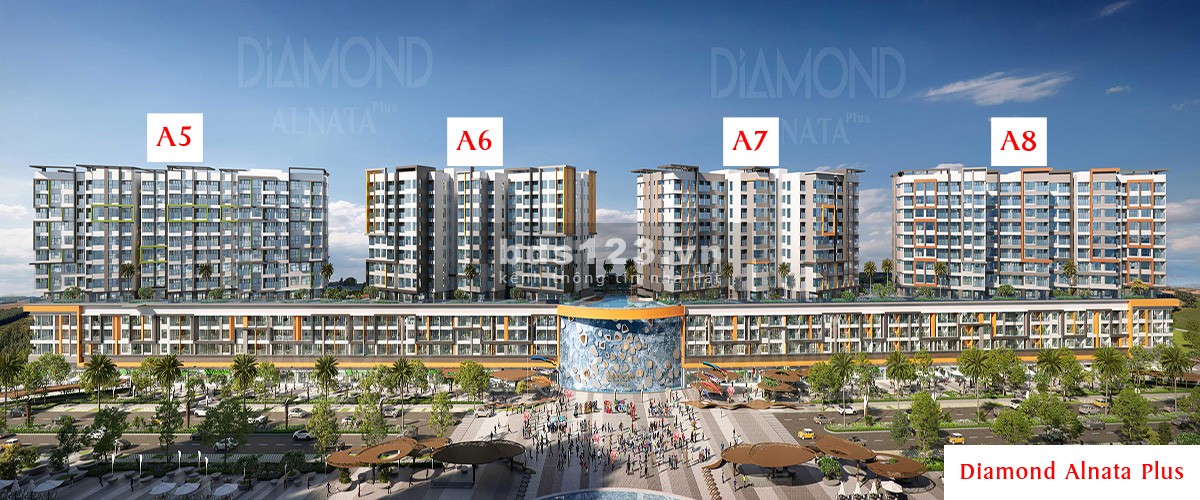Cần bán căn 3PN Alnata Plus,DT 118m2, ban công rộng 5.8m,View Đông Nam,bán bằng giá gốc chỉ 6.8 tỷ.