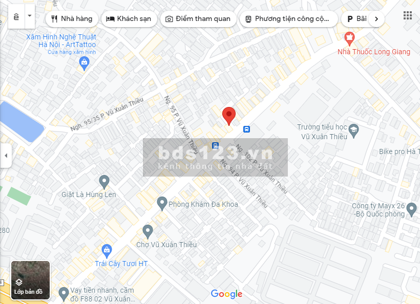 Chính chủ cần bán nhà mặt phố Vũ Xuân Thiều, Long Biên, Hà Nội - Diện tích 68m2 giá chỉ 8.5 tỷ