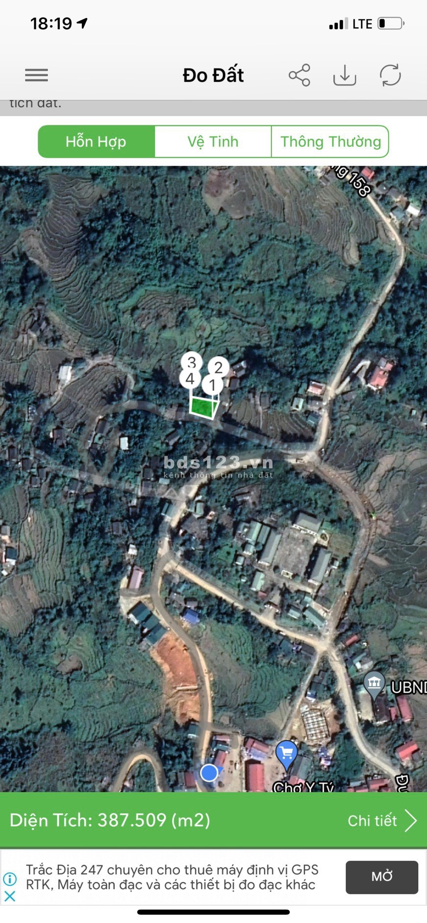 Cần bán lô đất rộng 396m2, thích hợp để kinh doanh, buôn bán, du lịch.... Ngải Trồ, Y Tý