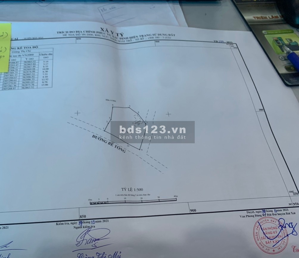 Cần bán lô đất rộng 396m2, thích hợp để kinh doanh, buôn bán, du lịch.... Ngải Trồ, Y Tý