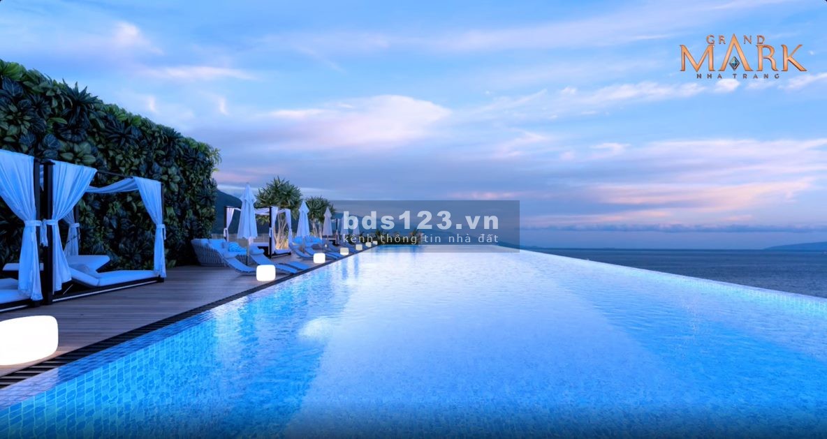 Bán căn hộ Grand Mark Nha Trang, sở hữu lâu dài, Viettinbank cho vay 70% , giá chỉ 34 triệu/m²