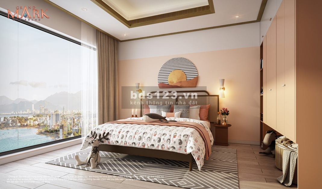 Bán căn hộ Grand Mark Nha Trang, sở hữu lâu dài, Viettinbank cho vay 70% , giá chỉ 34 triệu/m²