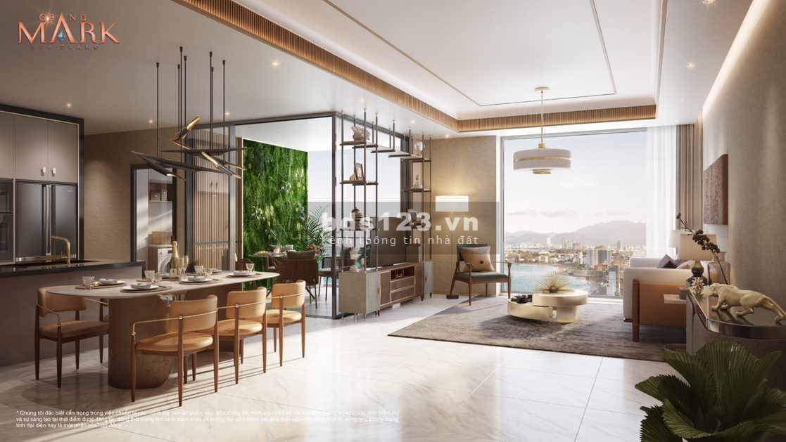 Bán căn hộ Grand Mark Nha Trang, sở hữu lâu dài, Viettinbank cho vay 70% , giá chỉ 34 triệu/m²