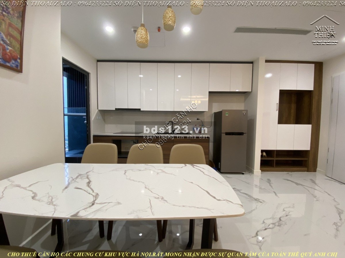(Chung Cư Sunshine City Kđt Ciputra) Cho Thuê Căn 3 Ngủ Full Nội Thất Diện Tích 112 mét vuông