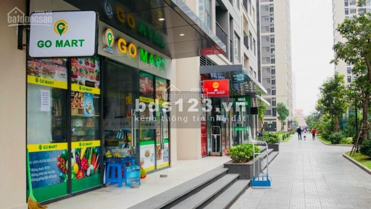 Cho thuê shop chân đế, mặt bằng kinh doanh tại Vinhomes Smart City rẻ nhất T11.2023