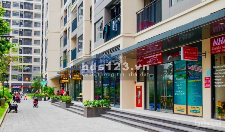 Cho thuê shop chân đế, mặt bằng kinh doanh tại Vinhomes Smart City rẻ nhất T11.2023