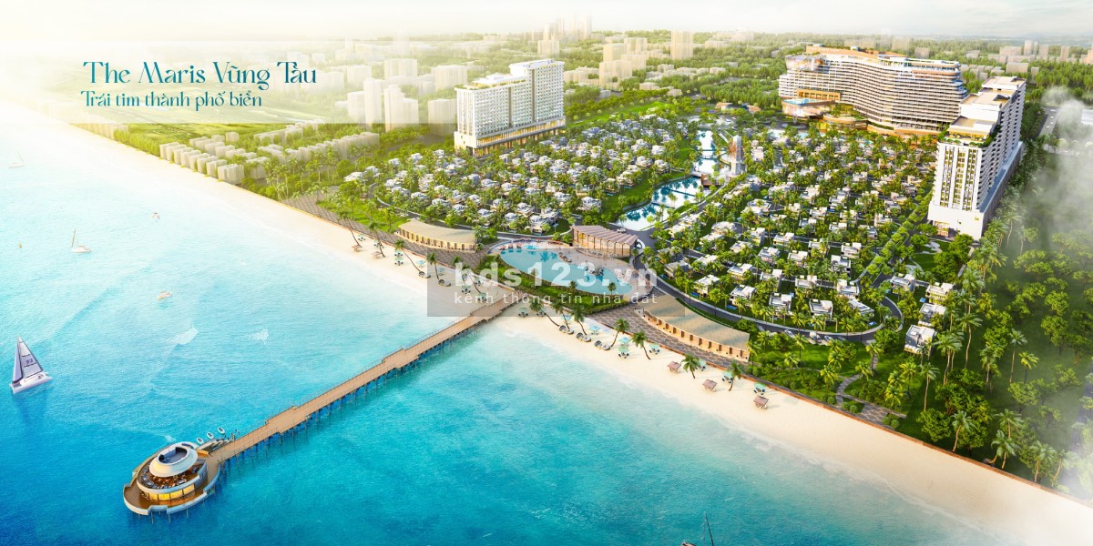Căn hộ biển The Maris TP Vũng Tàu chỉ 2,6 tỷ/căn full nội thất cao cấp