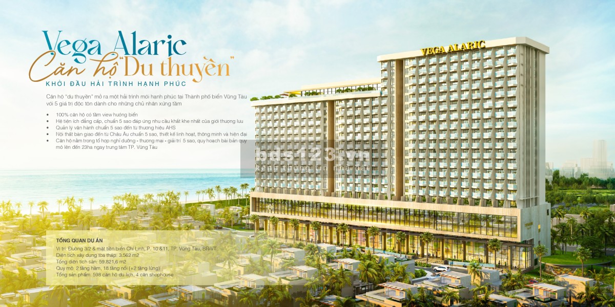 Căn hộ biển The Maris TP Vũng Tàu chỉ 2,6 tỷ/căn full nội thất cao cấp