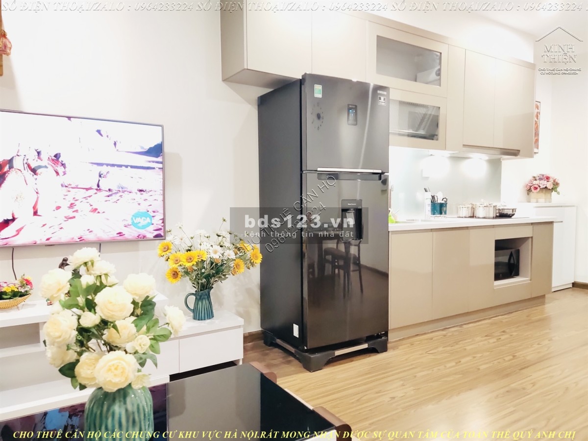(Chung Cư Vinhomes West Point Số 1 Đỗ Đức Dục) Cho Thuê Căn 2 Ngủ Full Nội Thất Diện Tích 70m