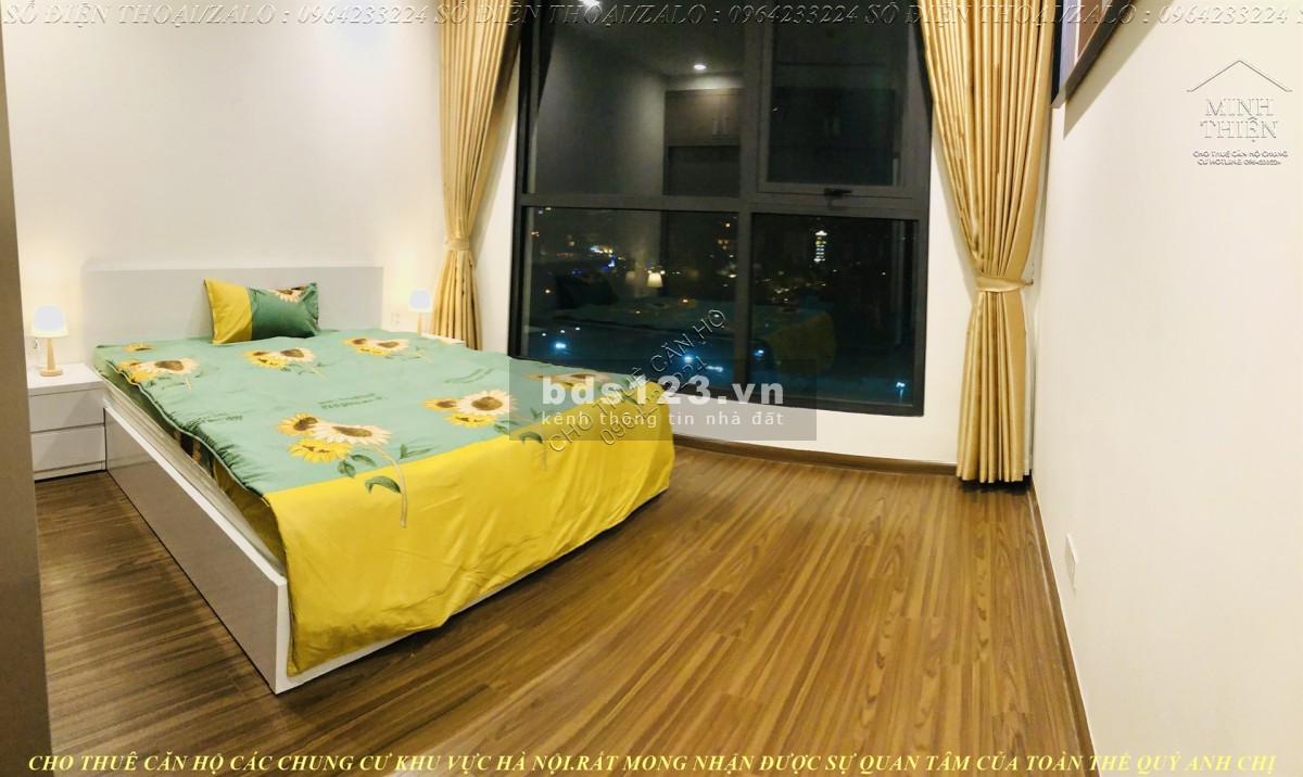 (Chung Cư Vinhomes West Point Số 1 Đỗ Đức Dục) Cho Thuê Căn 2 Ngủ Full Nội Thất Diện Tích 70m