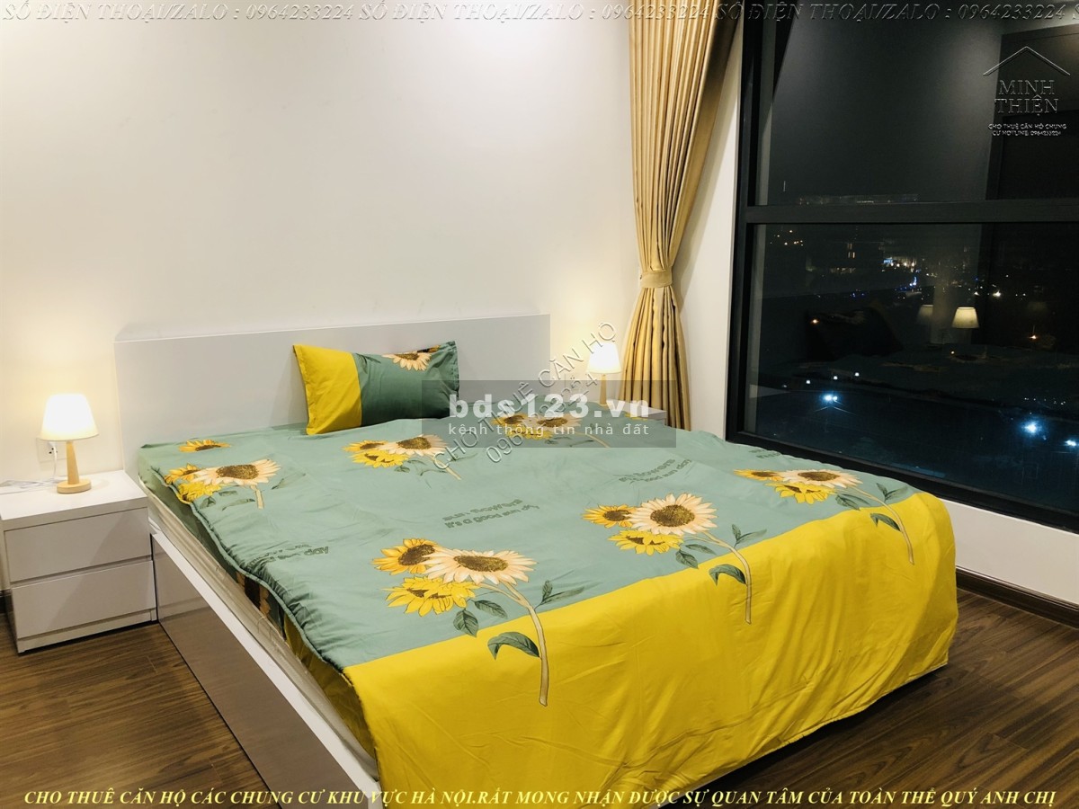 (Chung Cư Vinhomes West Point Số 1 Đỗ Đức Dục) Cho Thuê Căn 2 Ngủ Full Nội Thất Diện Tích 70m