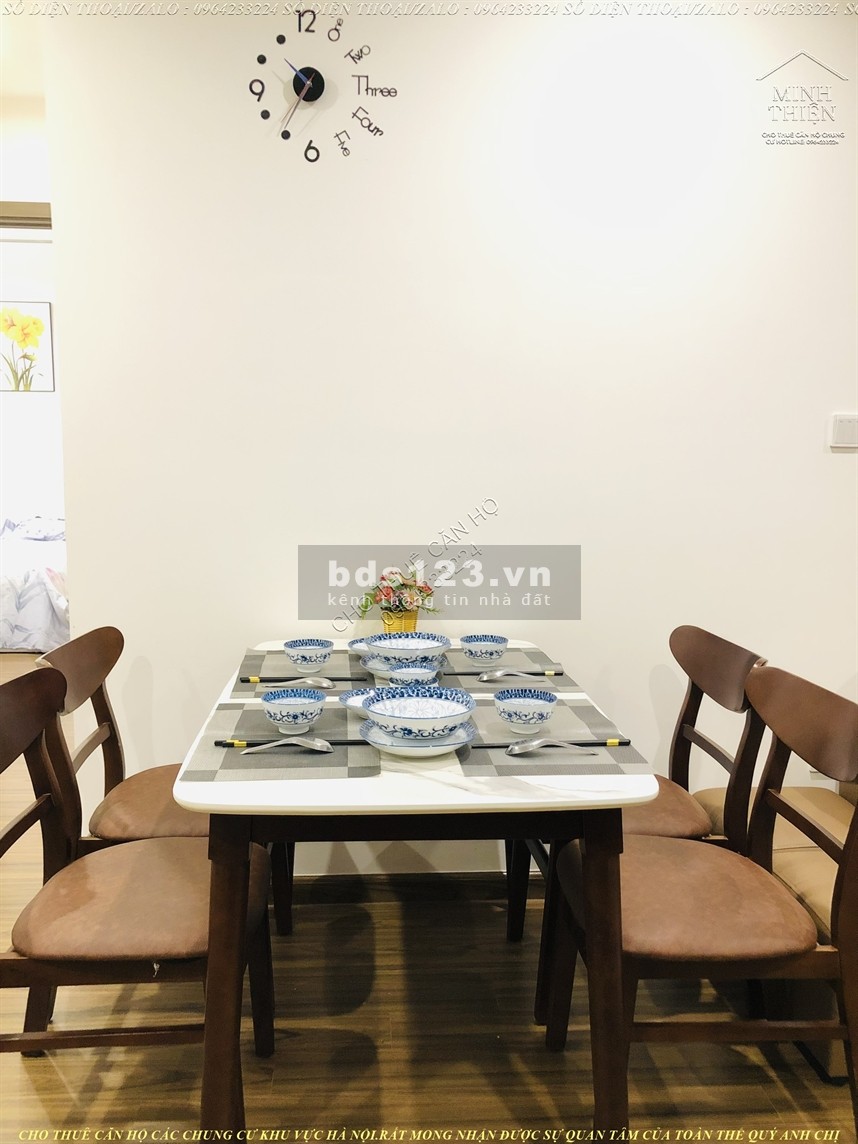 (Chung Cư Vinhomes West Point Số 1 Đỗ Đức Dục) Cho Thuê Căn 2 Ngủ Full Nội Thất Diện Tích 70m