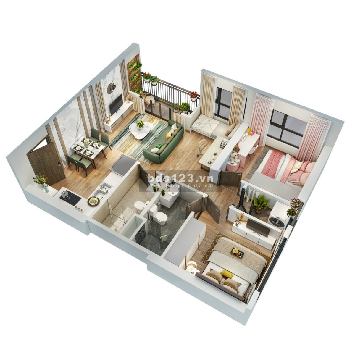 Chính chủ cần bán căn 3 phòng ngủ, diện tích 82m2, giá chỉ khoảng 3.5 tỷ tại Vinhomes Smart City