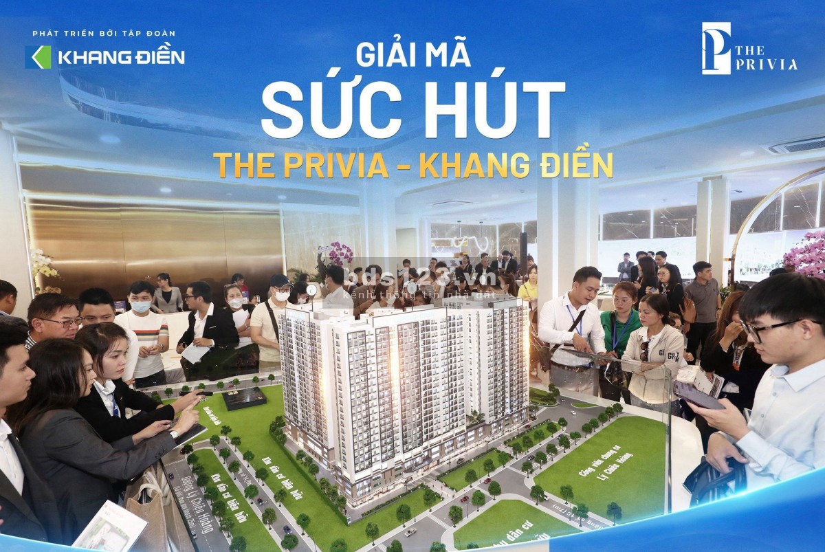 Căn hộ The Privia hot nhất Bình Tân - Chủ Đầu Tư Khang Điền với giá cực sốc từ 48tr/m2