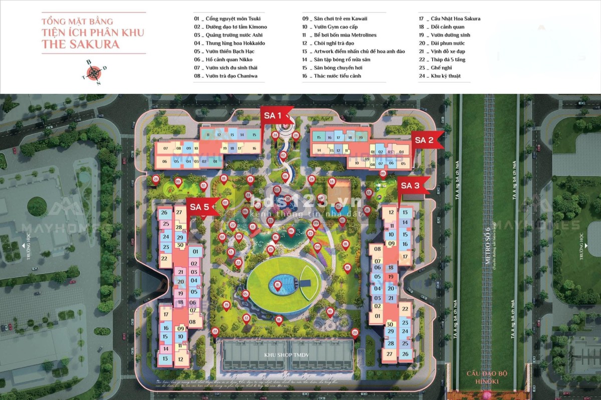 Cần bán căn 3PN 75M2 Sakura Vinhomes Smart City 3,7 tỷ rẻ nhất