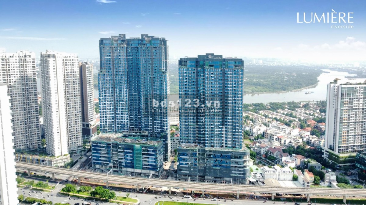 Bán căn hộ cao cấp 1PN- 50m2 View thành phố Lumiere Riverside,P.Thảo Điền,Quận 2 giá 6,3 Tỷ TL,