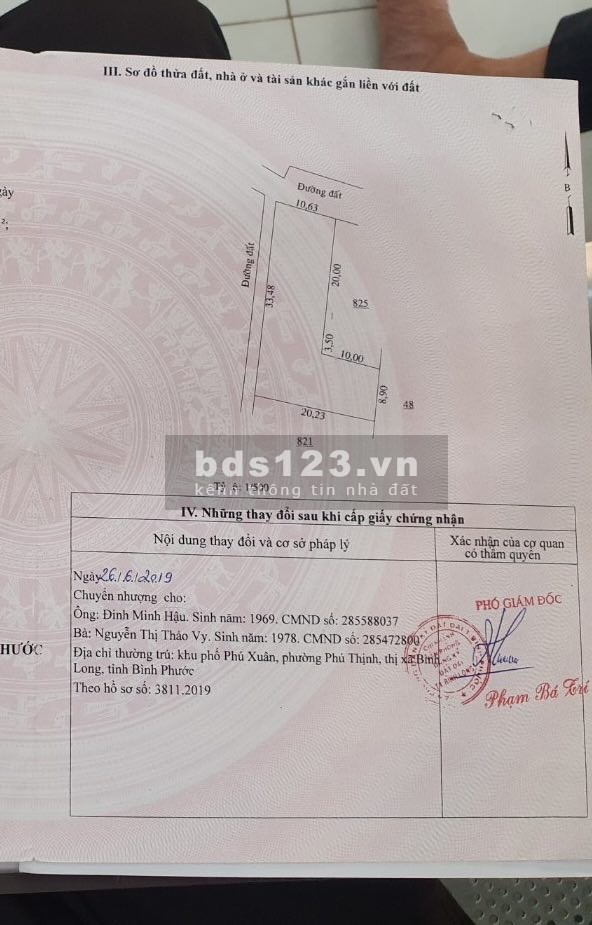 Cần bán nhà lô góc 2mt 435m2 thuộc ngay trung tâm TX Bình Long cực đẹp- Giá siêu đầu tư!