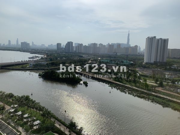Căn 2 phòng ngủ view sông - Landmark hướng Tây ngắm hoàng hôn cho thuê giá tốt Đảo Kim Cương quân 2