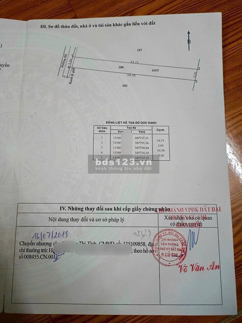 Cần tiền bán gấp 271m đất có hơn 200m thổ cư 1/ đường Nguyễn Thị Nê, Phú Hòa Đông Củ Chi giá rẽ
