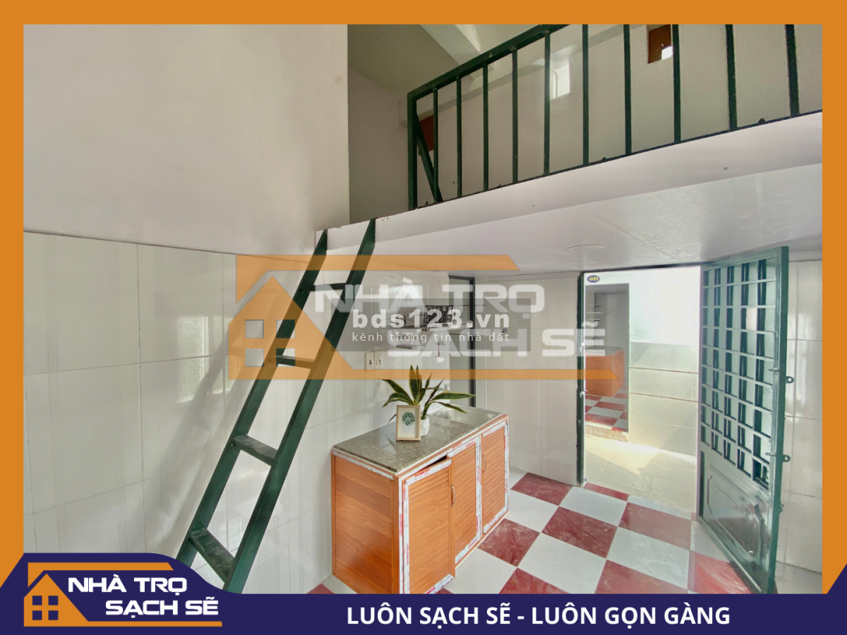 NHÀ TRỌ SẠCH SẼ - PHÒNG CÓ GÁC, GẦN SÂN BAY TÂN SƠN NHẤT