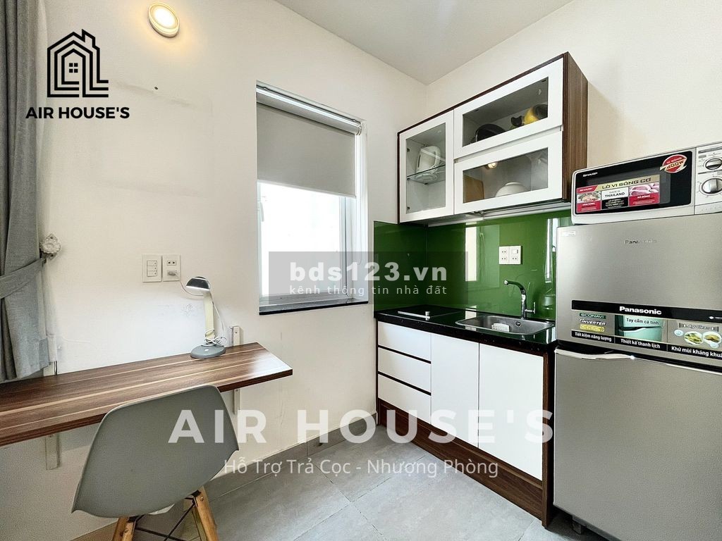 Studio full nội thất ngay trung tâm quân 1 có người giúp việc dọn dẹp, vệ sinh phòng hàng ngày