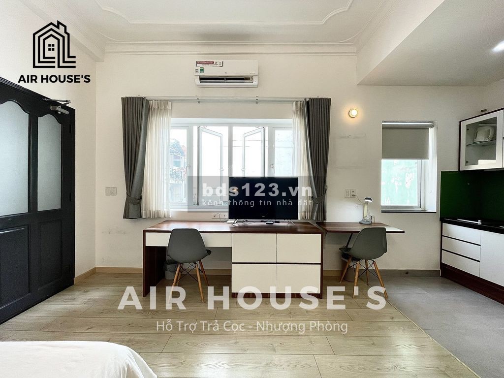 Studio full nội thất ngay trung tâm quân 1 có người giúp việc dọn dẹp, vệ sinh phòng hàng ngày