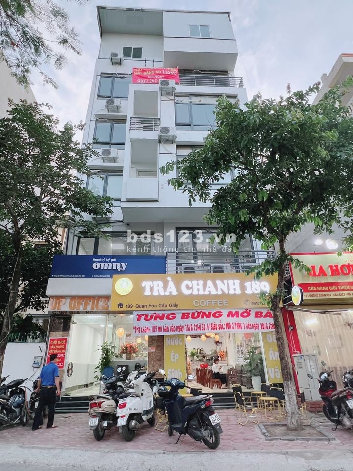 Chính chủ cho thuê mbkd số 189 Quan Hoa diện tích 120m2 giá chỉ 26 triệu