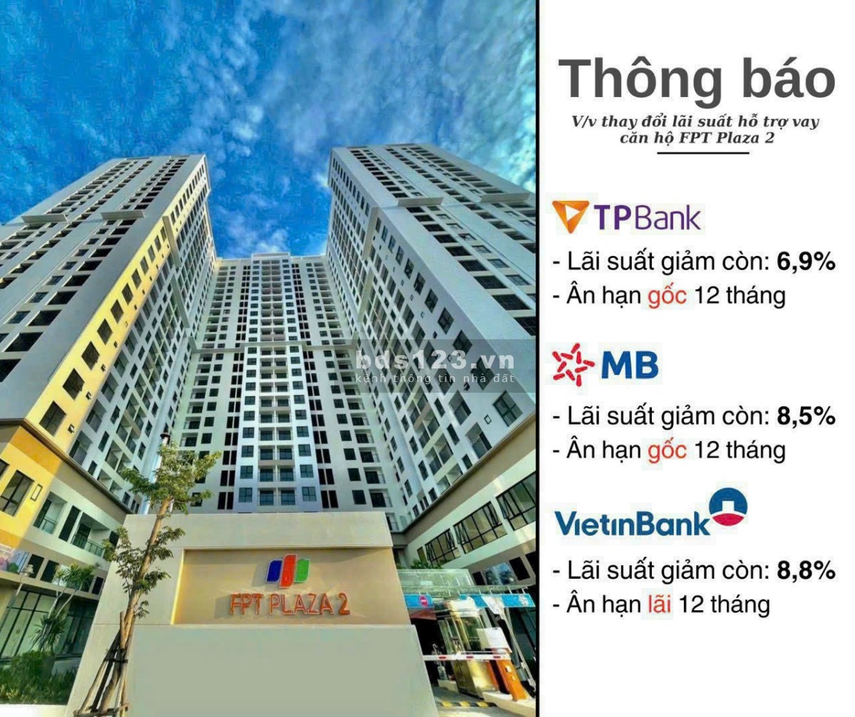 Sở hữu căn hộ FPT giá từ chủ đầu tư để nhận ưu đãi 100 triệu