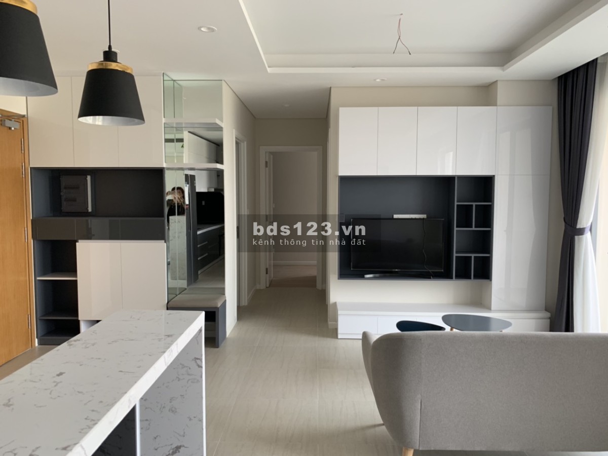 Cho thuê căn 2 phòng ngủ nội thất tối giản hiện đại và đẹp - Đảo Kim Cương Q2