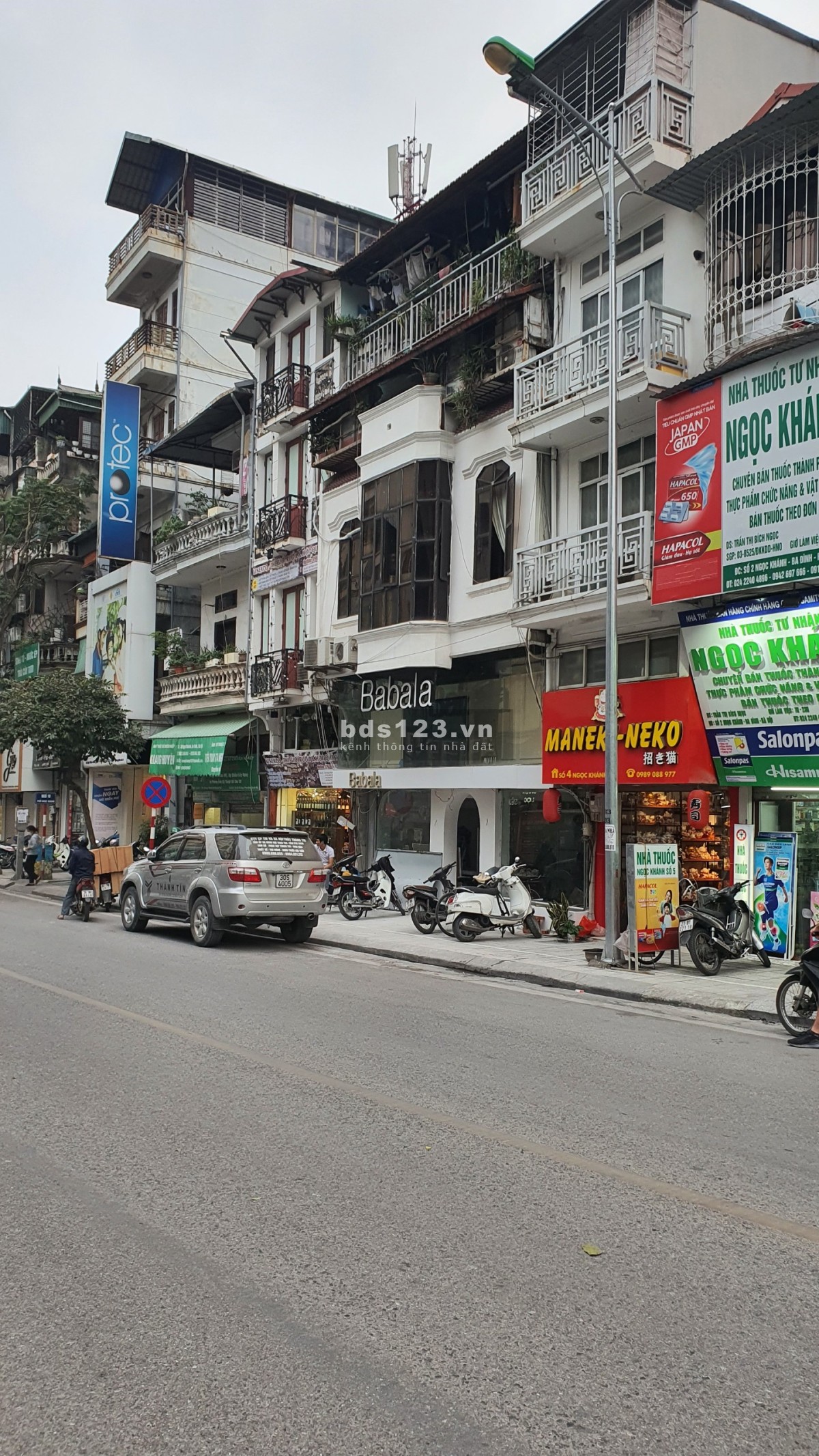 Mặt phố Tây Sơn, Ngã 4 Sở. Khu vực sầm uất, KDoanh đa dạng. Dt 75m, 4T, Mt 5m, 25 tỷ