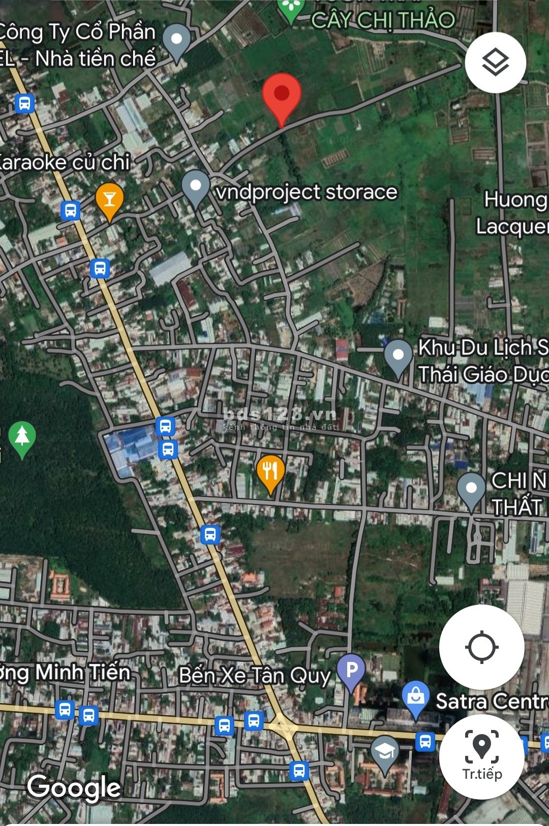 Bán gấp lô đất vườn 569m2 xã Trung An ngay ngã tư Tân Quy, cách tỉnh lộ 15 800m, xe hơi tới đất