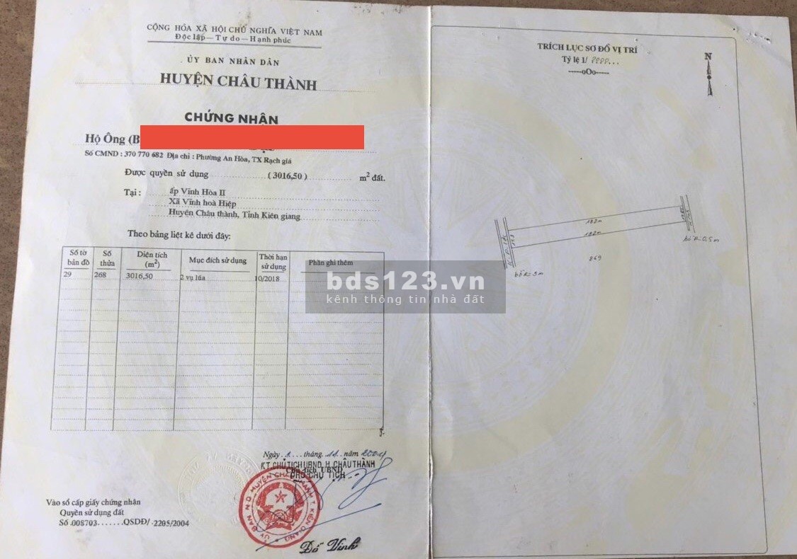 550 ngàn/m2 đất liền kề đường 3/2 nối dài từ Khu Lấn Biển Rạch Giá, Kiên Giang.