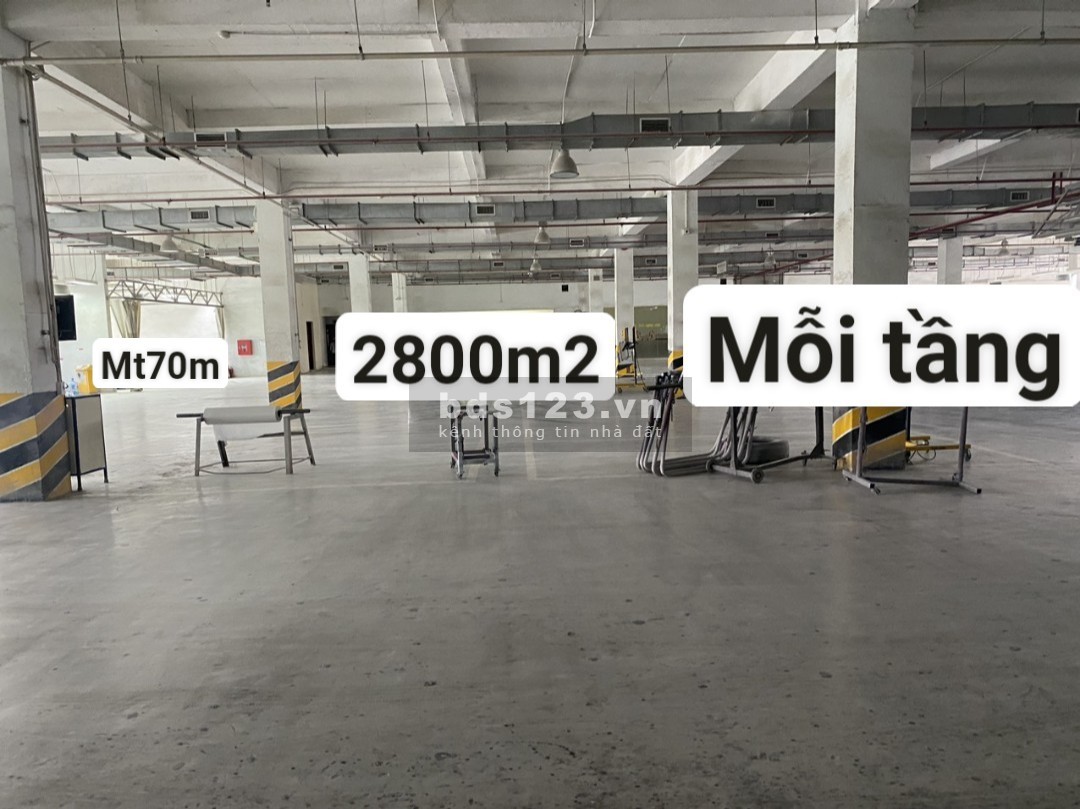 Mặt bằng tòa TMDV mới đường Nguyễn Văn Linh. Thuê các mô hình lớn