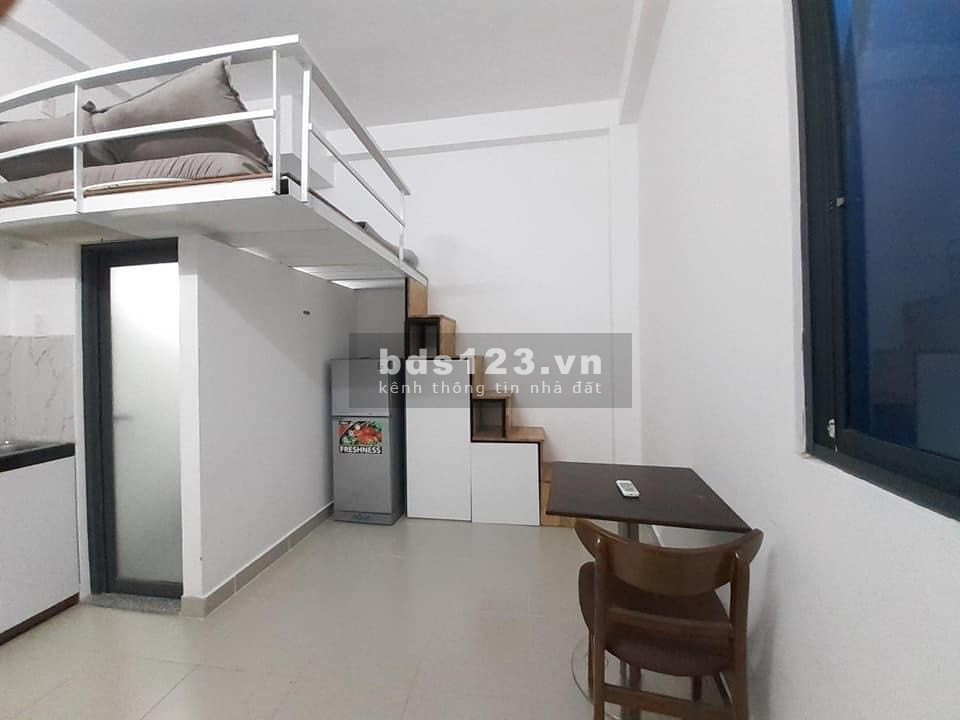 Cho thuê Căn Hộ Studio có Gác Lửng – Đủ nội thất thông hẻm 69 Đường D2, Phường 25, Q. Bình Thạnh.