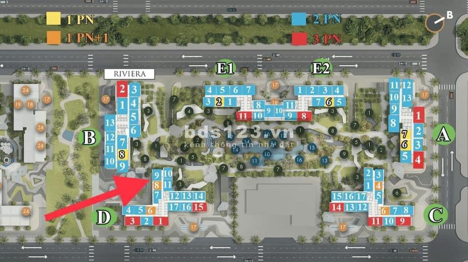 Căn hộ 2 pn tại Masterise Centre Point hiện đang có chương trình giảm giá hơn 1 tỷ so với giá gốc.
