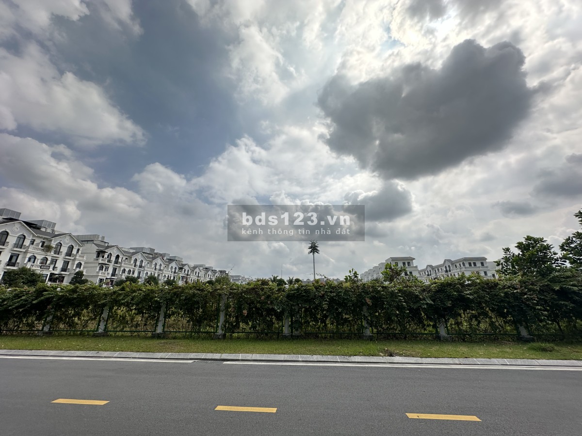 Biệt Thự Song Lập Sao Biển 9 đối diện Trường Học Vin Gia Lâm giá 23,999 tỷ
