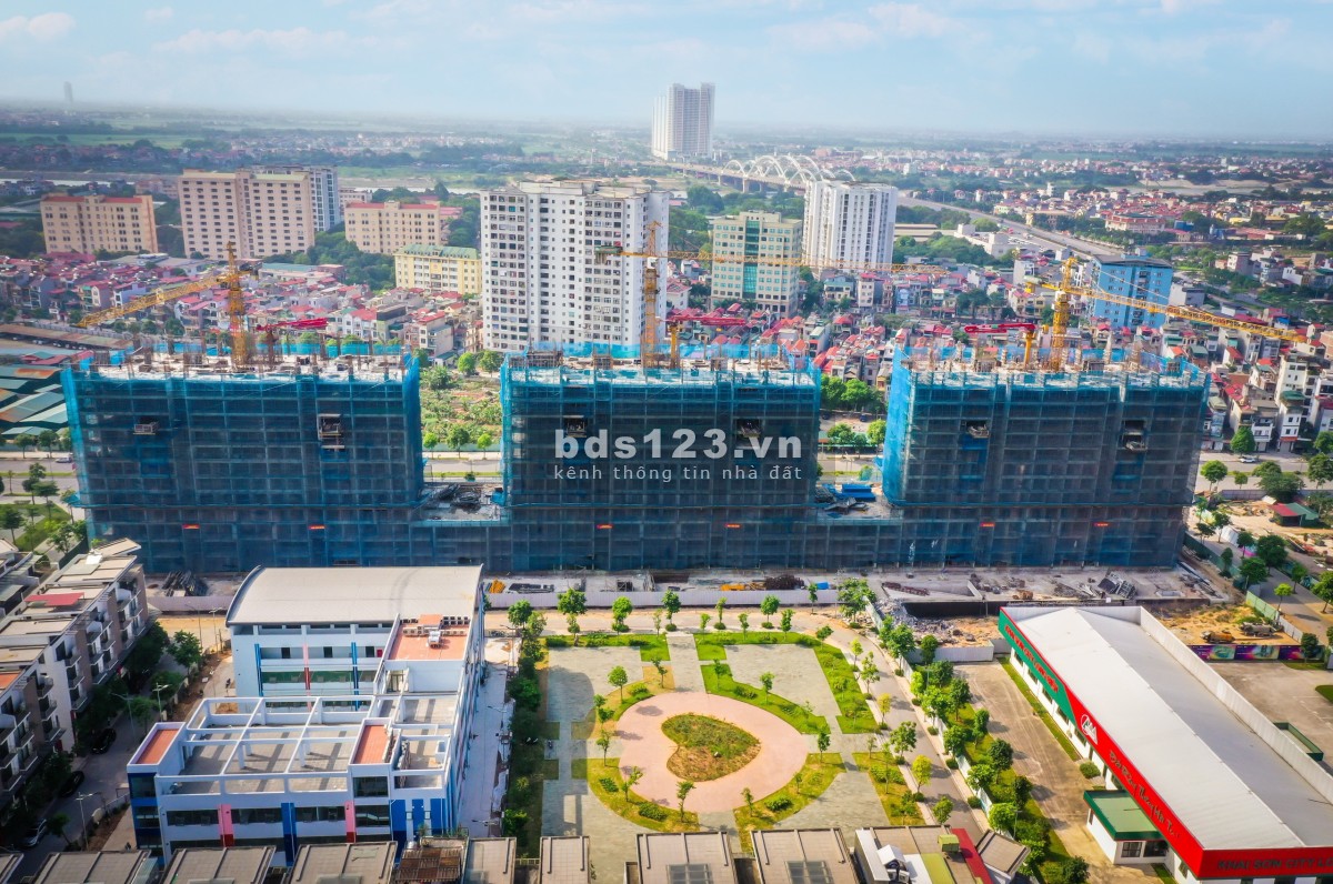 Bán suất ngoại giao căn hộ chung cư 2 phòng ngủ Khai Sơn City giá rẻ quận Long Biên