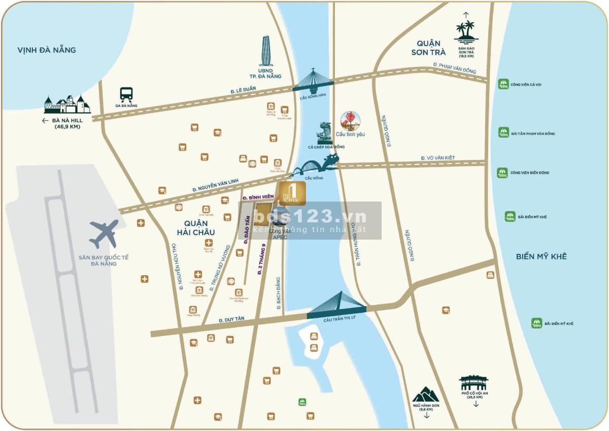 Nhận booking căn hộ dự án siêu hot The One Tower Đà Nẵng