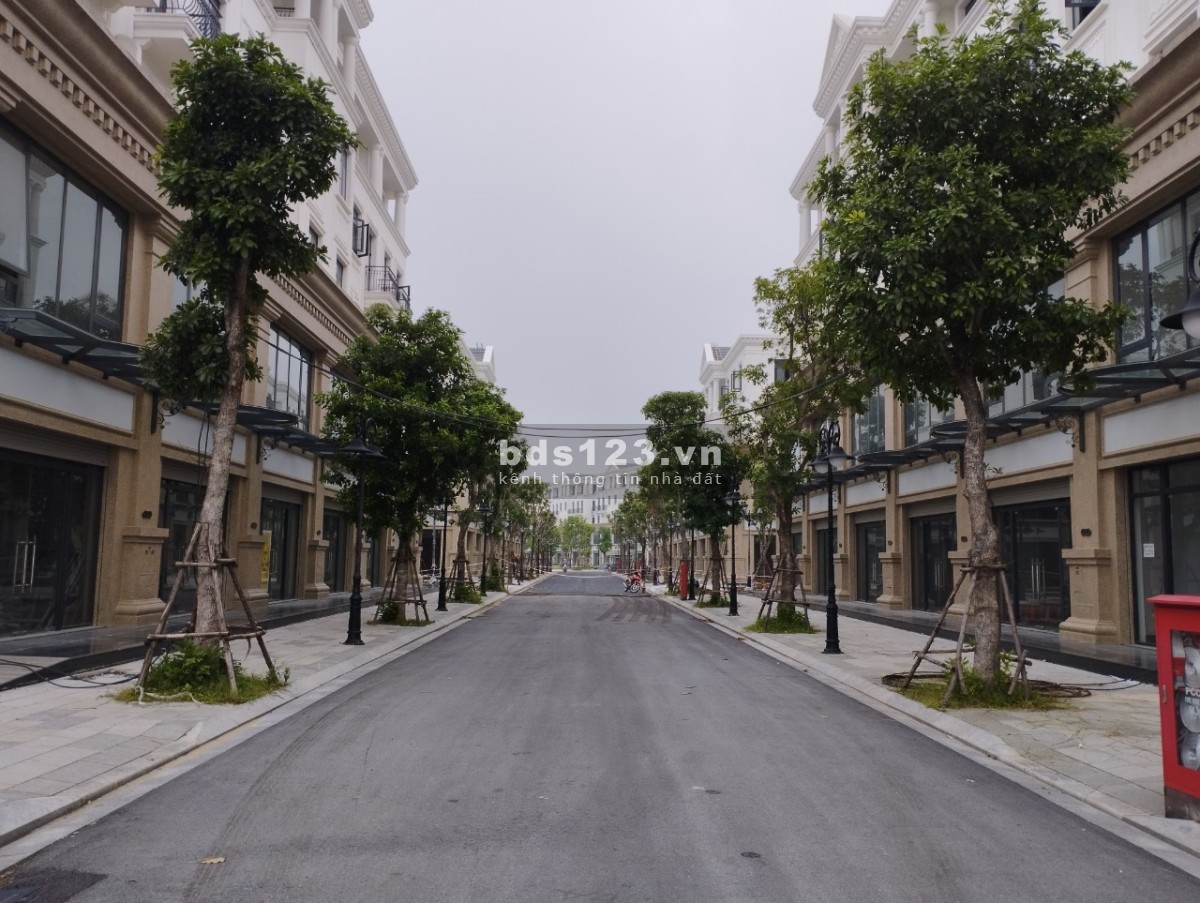 (Sổ hồng) Bán Shophouse căn góc 3 mặt thoáng 187m2 giá 13.6 tỷ Vin Gia Lâm (0985941715)