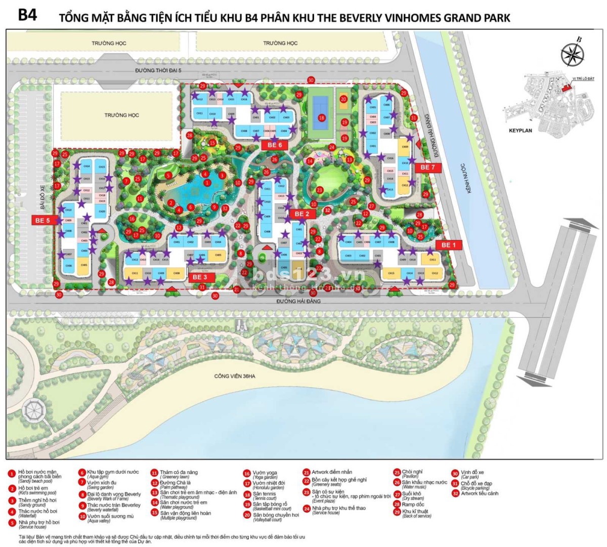 Nghỉ dưỡng phong cách ngôi sao tại The Beverly phân khu cao cấp nhất Vinhomes Grand Park từ 60tr/m2