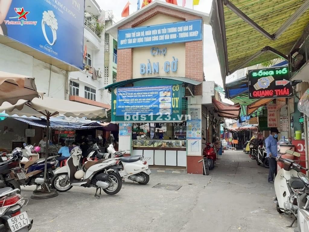 Bán nhà quận 3 - Đường Nguyễn Đình Chiểu phường 3 HXH MT chợ Bàn Cờ 7 tỷ 25
