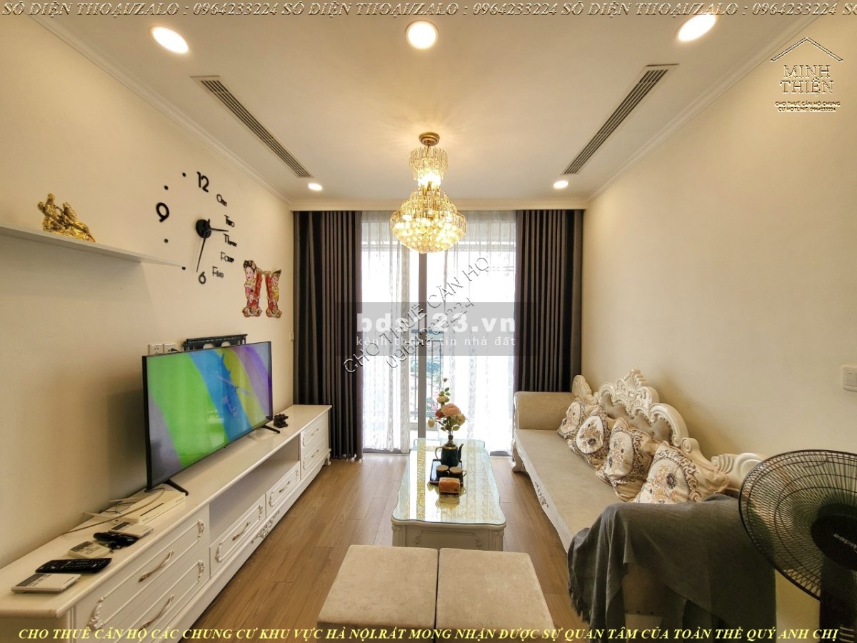 (Chung Cư Vinhomes Gardenia Hàm Nghi ) Cho Thuê Căn 2 Ngủ Full Nội Thất Cao Cấp