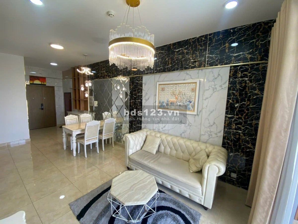 Cho thuê - 9 triệu 2pn 2wc 70m. Full nội thất - Chung cư LUXGARDEN Quận 7